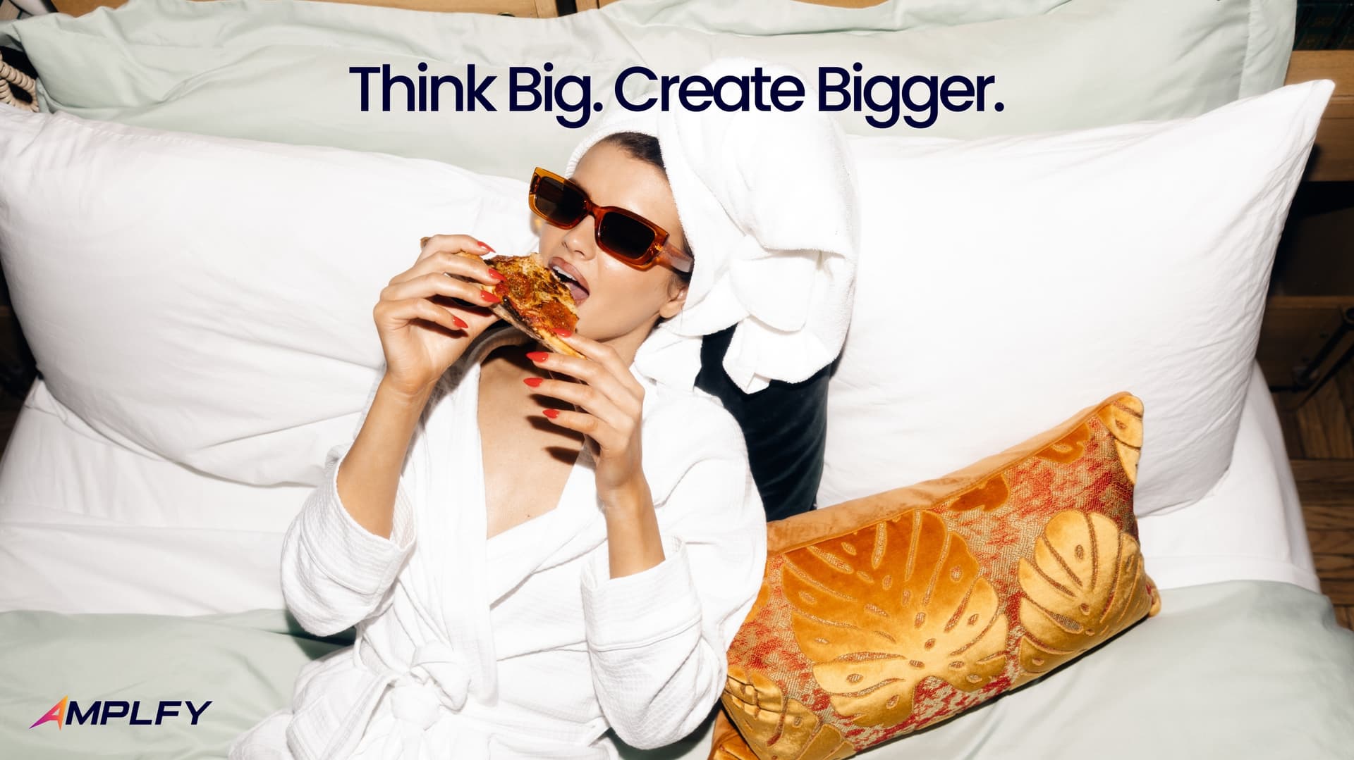 Customer testimonial background